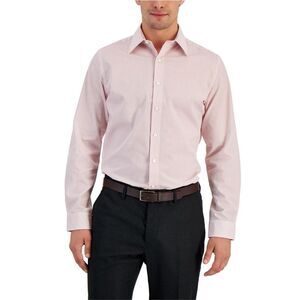 Club Room Mens Striped Button Up Shirt, NWT